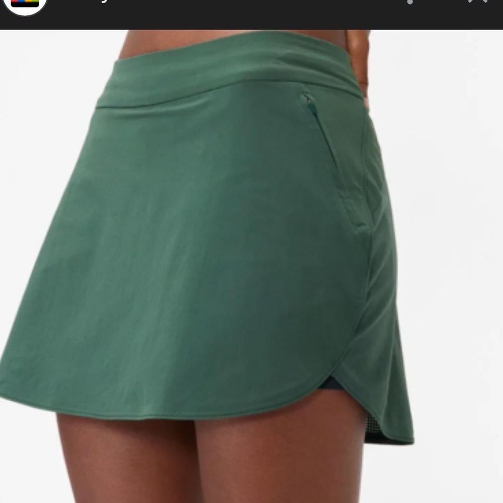 50%off w❤️ Outdoor Voices The Exercise 3" Skort In Evergreen Lightweight  S